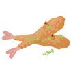 9. Crispy Ebi (3 stk.)